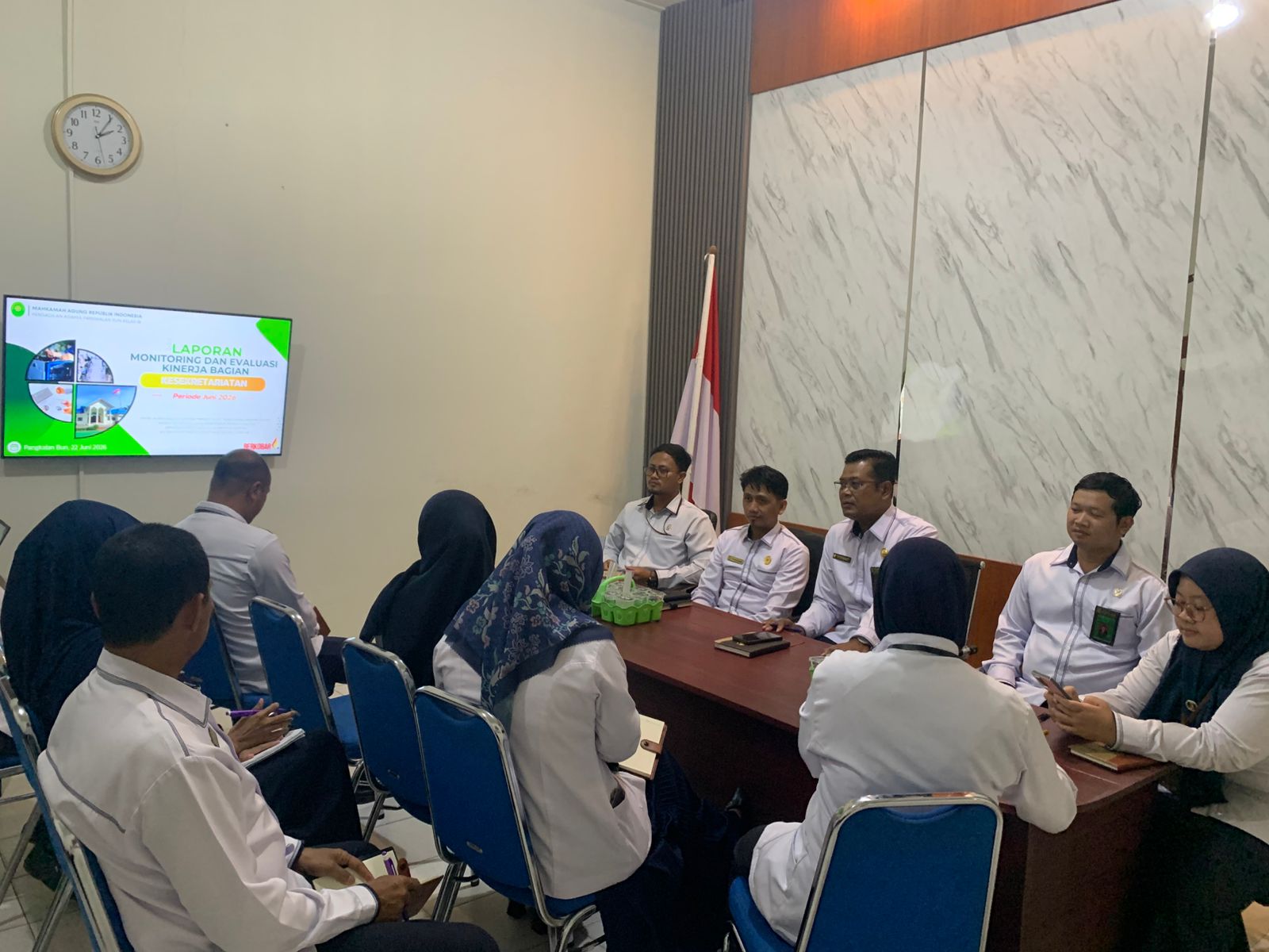 rapat monev kesekretariatan 22062026 2