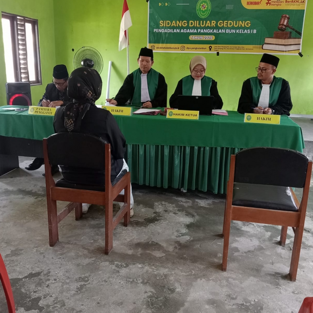 Tingkatkan Pelayanan Publik, Sidang Keliling PA Pangkalan Bun Hadir di Kumai