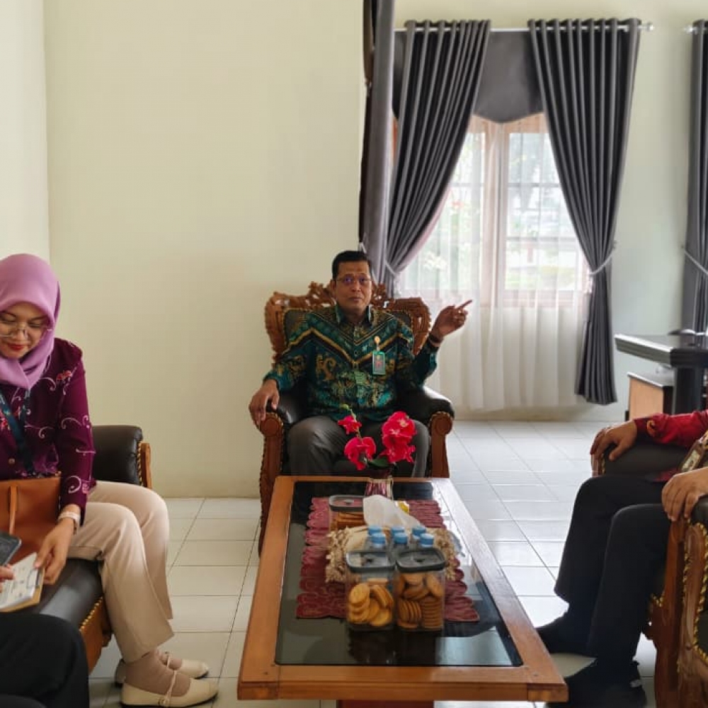 BPS Kobar Datang ke PA Pangkalan Bun, Ada Apa? Ketua PA Langsung Sambut Kedatangannya!