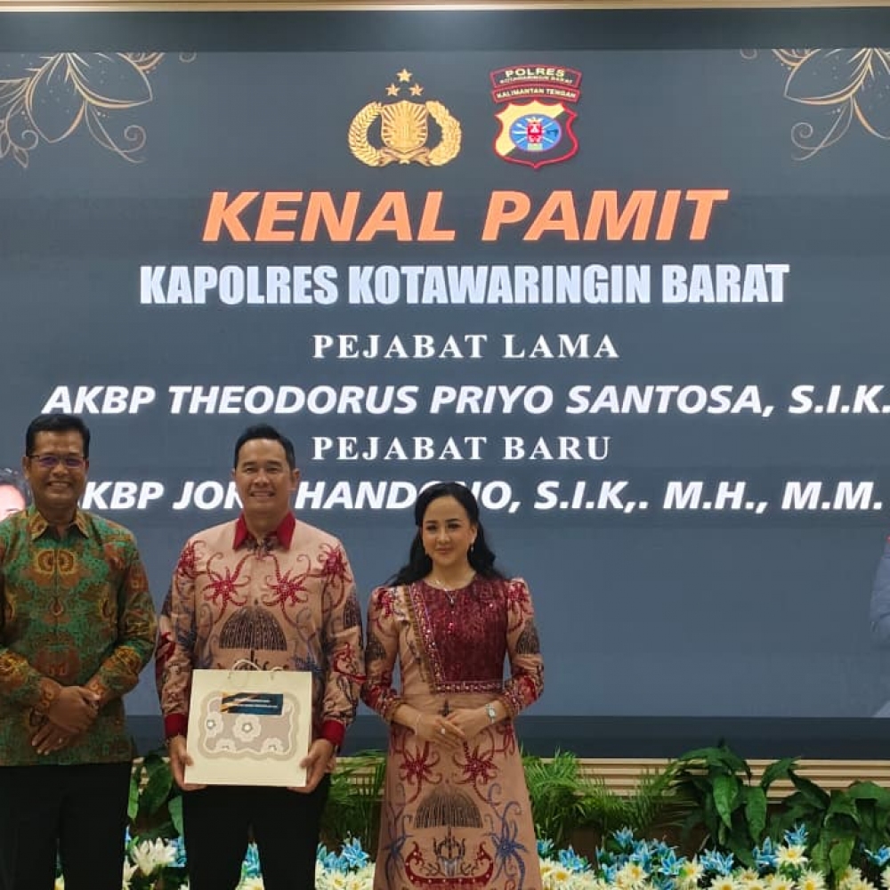 Ketua PA Pangkalan Bun Hadiri Kenal Pamit Kapolres Kobar, Ada Pesan Penting di Balik Pergantian Pimpinan